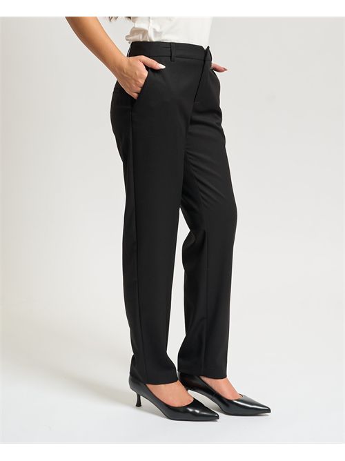 Pantaloni donna Gaelle Paris in frescolana GAELLE PARIS | GAABW08105NE01